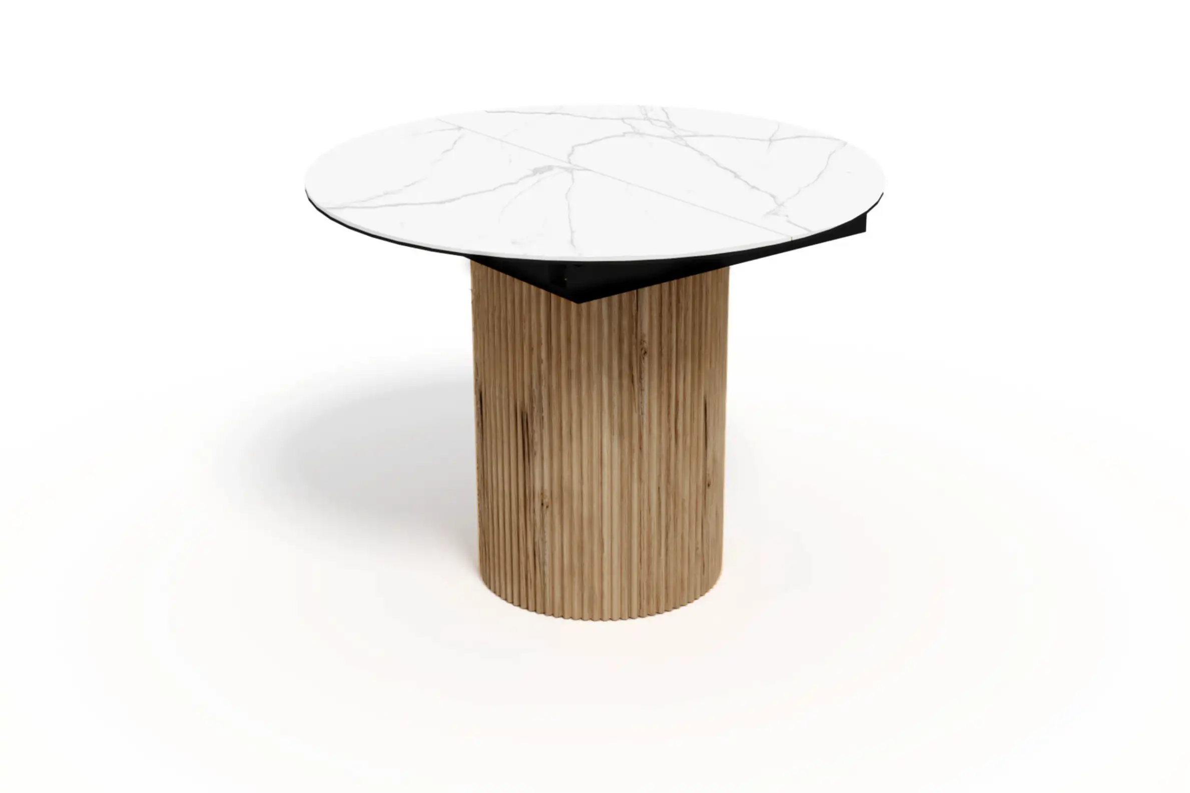 Стол  РАПСОДИЯ круг (мдф) ceramic matte