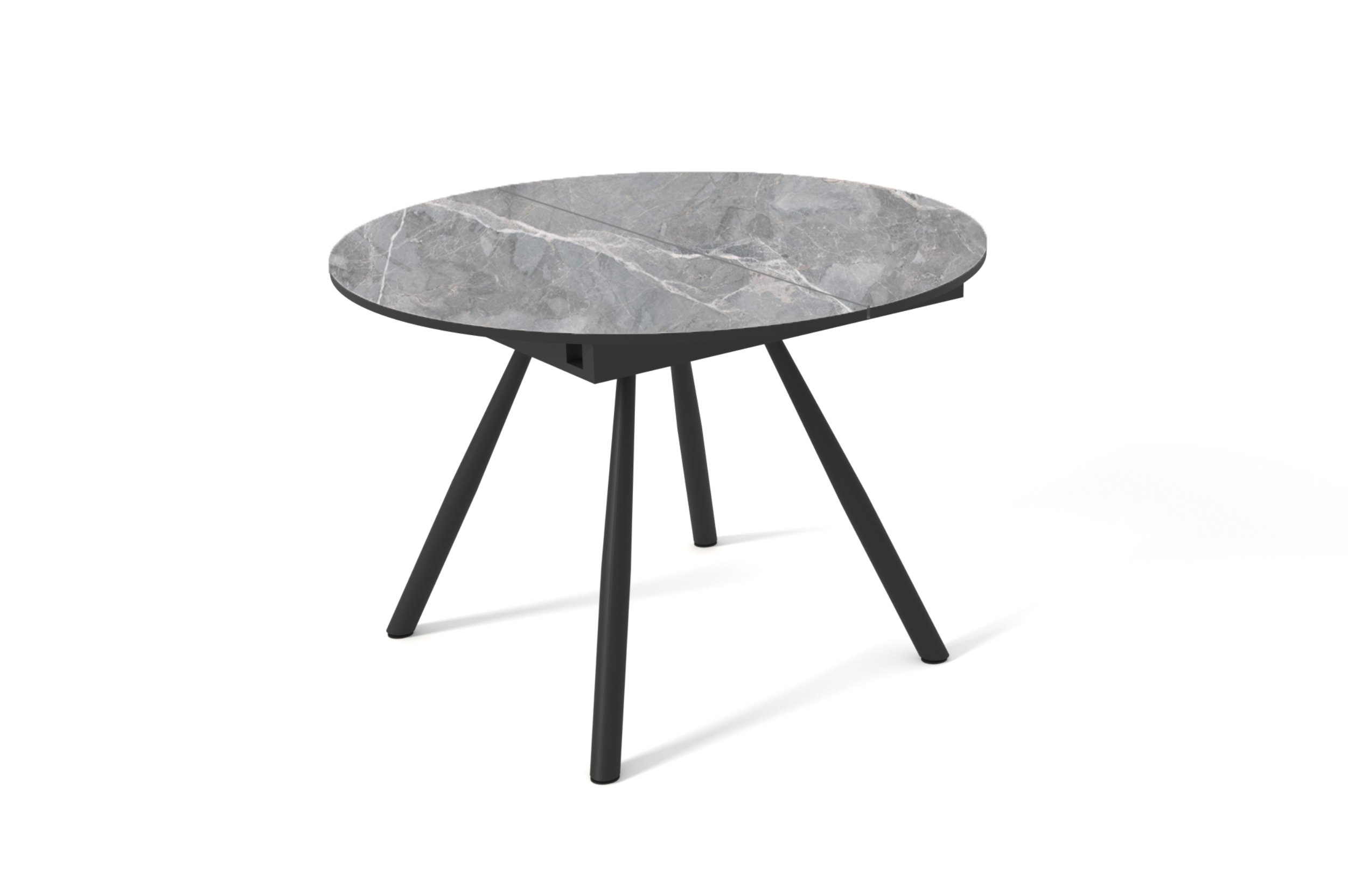 Стол НЕВА(круг) ceramic matte